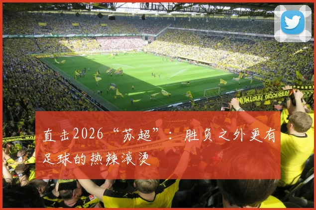直击2026“苏超”：胜负之外更有足球的热辣滚烫